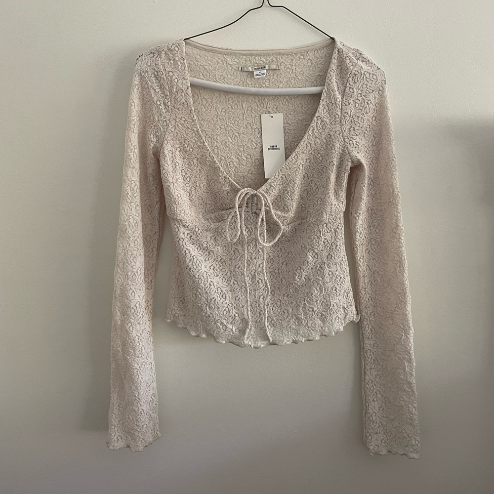 Kimchi Blue Ivory Long Sleeve